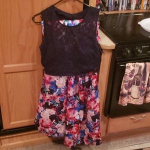Two piece formal dress